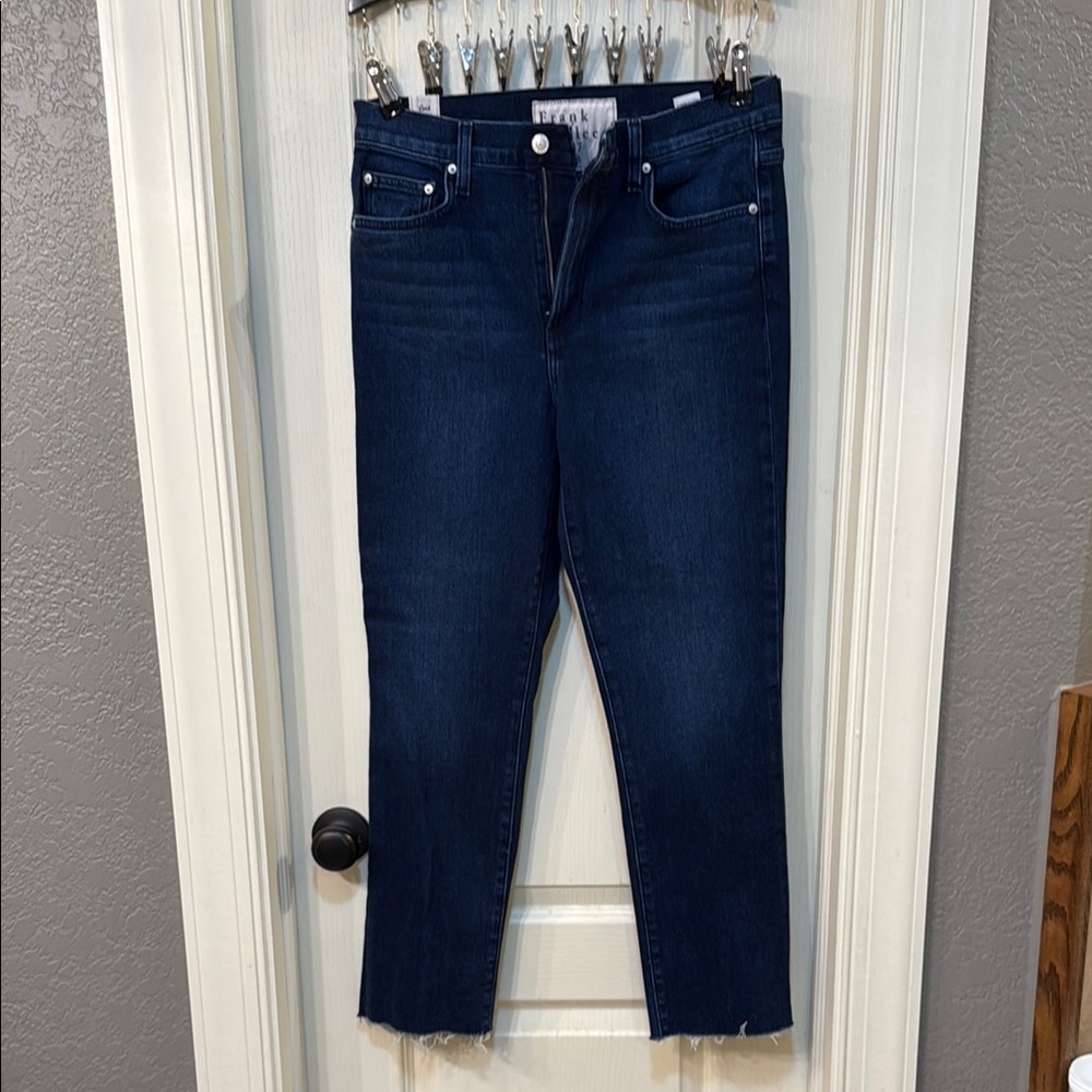 Frank & Eileen Cork -Blue Cropped Ankle Jeans